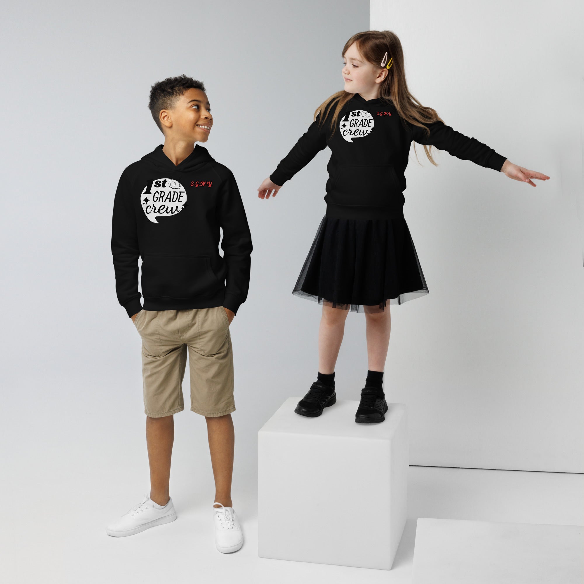 S.G.N.Y Kids eco hoodie - SirNeely Gear New York #